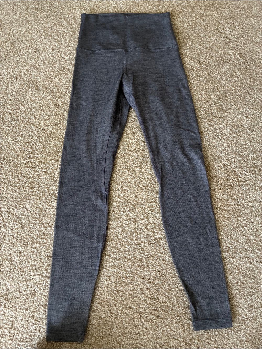 lululemon athletica Charcoal Gray High-Rise Leggings